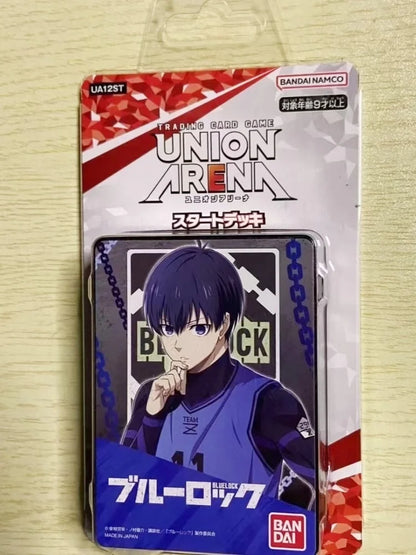 Bandai Union Arena Trading Card Game Starter Deck Anime Collection Blue Lock Demon Slayer Jujutsu Kaisen Hunter X Hunter Gintama