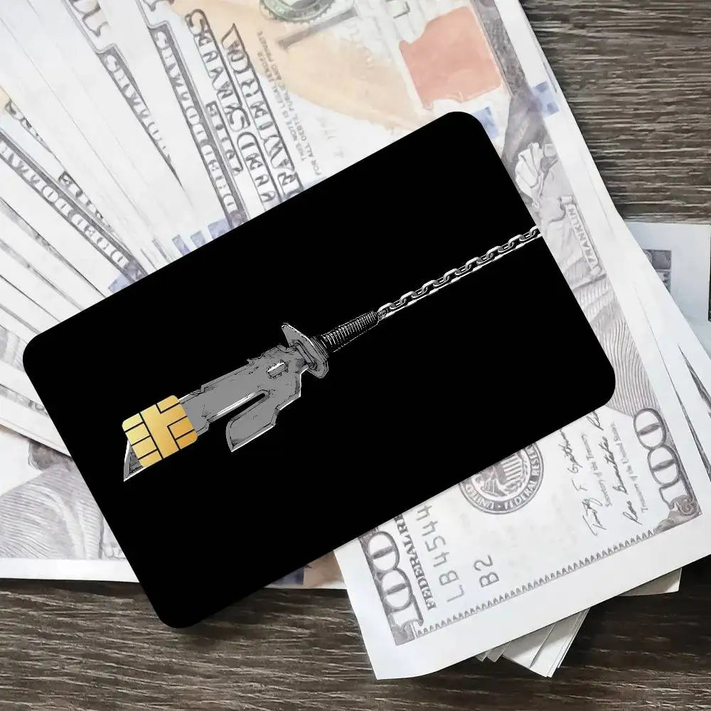 Cool Fashion Anime Popular Hot Top Jujutsu Kaisen Luxury Credit Card Film Debit Protect Bank Bus Card Sticker Skin