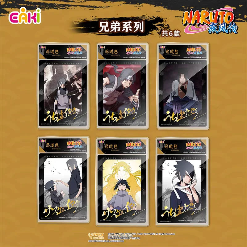 New In Original Box NARUTO Jujutsu Kaisen Cartoon Characters Collection Hobby Cards Gojo Satoru Naruto Uzumaki Children's Gift
