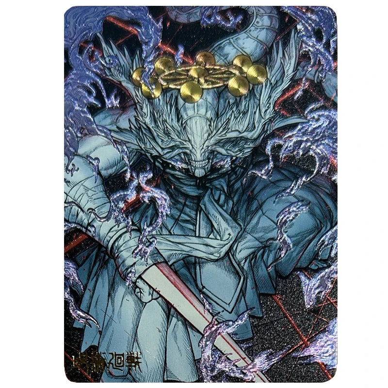 DIY CARDS Jujutsu Kaisen Ryomen Sukuna Itadori Yuji Satoru Gojo Christmas birthday gift collectible card foil stamping signature