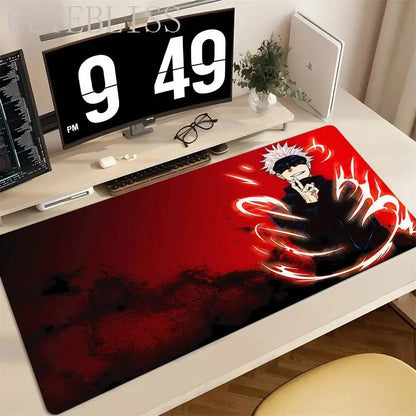 Hot Anime Jujutsu Kaisen Large Mouse Pad Ryomen Sukuna MousePads Computer Gaming Peripheral Accessories Desk Mat XXL 40x90CM