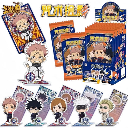 KAYOU Genuine Classic Anime Jujutsu Kaisen Ryomen Sukuna Itadori Yuji Gojo Satoru Character Collection Hobby Card Children Gift