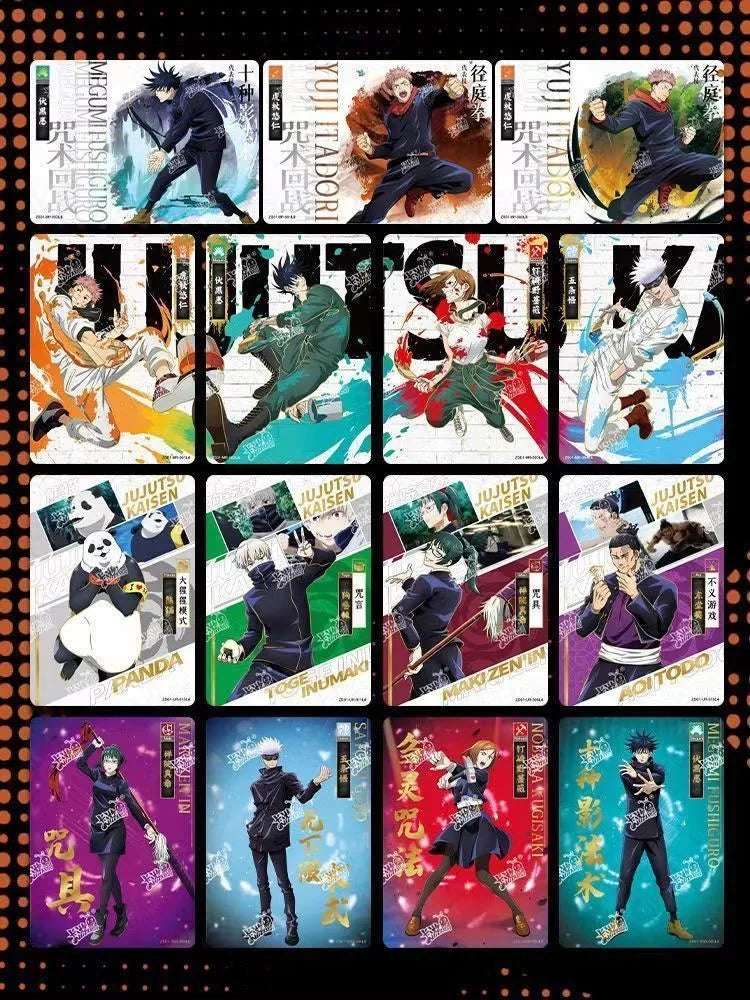 Genuine Kayou Jujutsu Kaisen Trading Cards Box Gojo Satoru Itadori Yuji BP MR UR  Anime TCG Blind Box Collectible Toys Kids Gift
