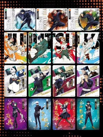 Genuine Kayou Jujutsu Kaisen Trading Cards Box Gojo Satoru Itadori Yuji BP MR UR  Anime TCG Blind Box Collectible Toys Kids Gift