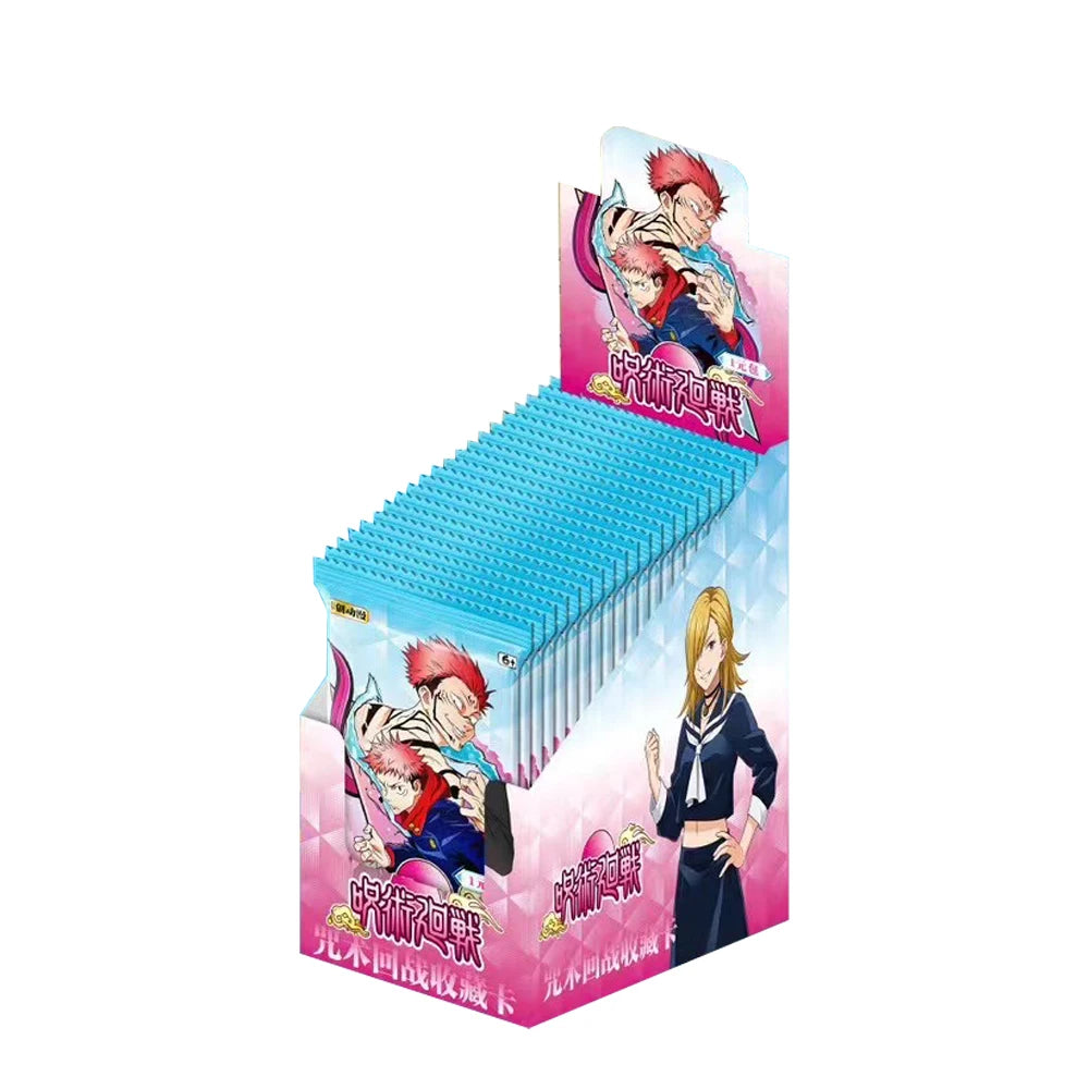 Vente en gros de la plus récente carte de collection Jujutsu Kaisen 1m01, boîte de booster d'anime japonais Doujin, jouets et loisirs pour enfants, cadeau