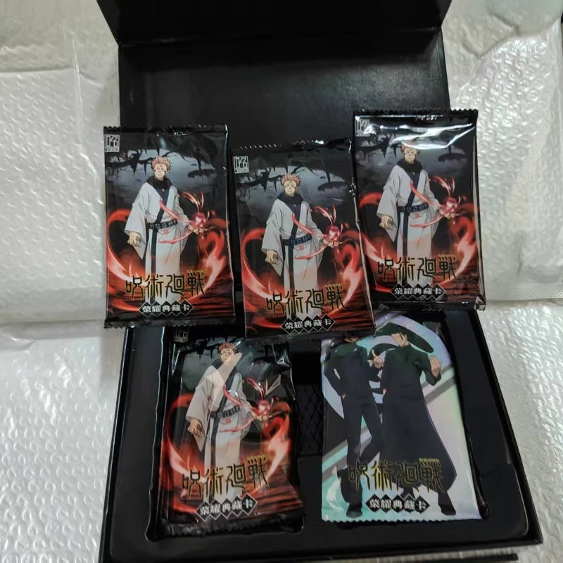 Jujutsu Kaisen Glory Collection Cards 12 Packs Box Anime CCG Trading Card Game Booster Kadou Official Merch Gojo Yuji