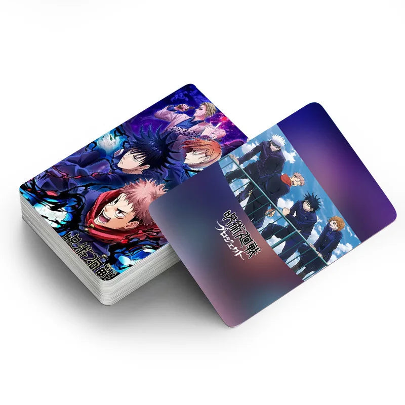 30 Pcs Commemorative Card Jujutsu Kaisen Gojou Satoru Inumaki Toge Anime Cosplay Animation LOMO Card High-Definition Cards