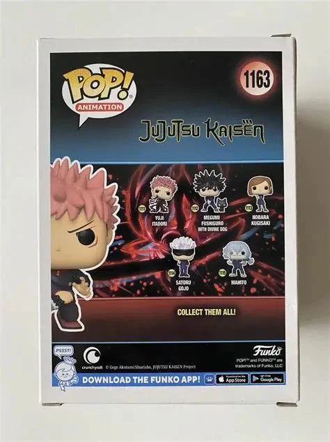 Funko Pop! Jujutsu Kaisen Megumi Fushiguro 1112# Yuji Itadori 1163# SATORU GOJO 1114# 1137# 1885# Model Ornaments Xmas Kid Gift