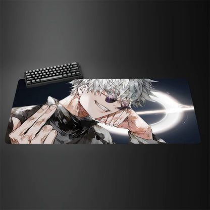 Hot Large Anime Jujutsu Kaisen 40x90CM Mouse Pad Ryomen Sukuna MousePad Satoru Gojo Computer Gaming laptop Accessories Desk Mat