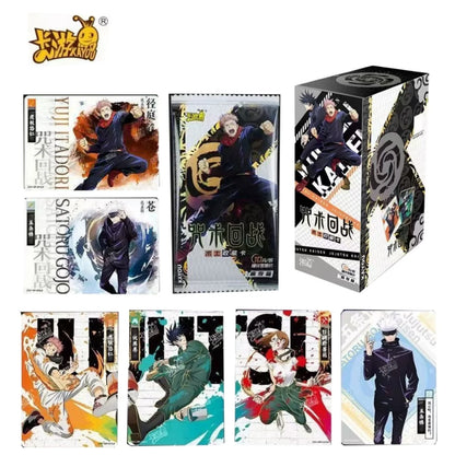 KAYOU Genuine Jujutsu Kaisen High Edition Warlock Card Gojo Satoru Anime Characters Peripheral Collection Card Kid Gift Original