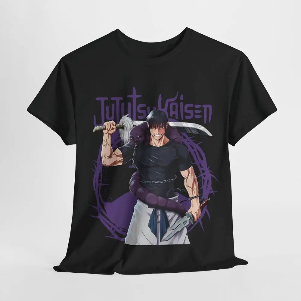 Jujutsu Kaisen T-shirt, Inspired Anime Toji Fushiguro T-shirt Black- Anime Gift - Jujutsu Kaisen Merch - Free Shipping Buy Now