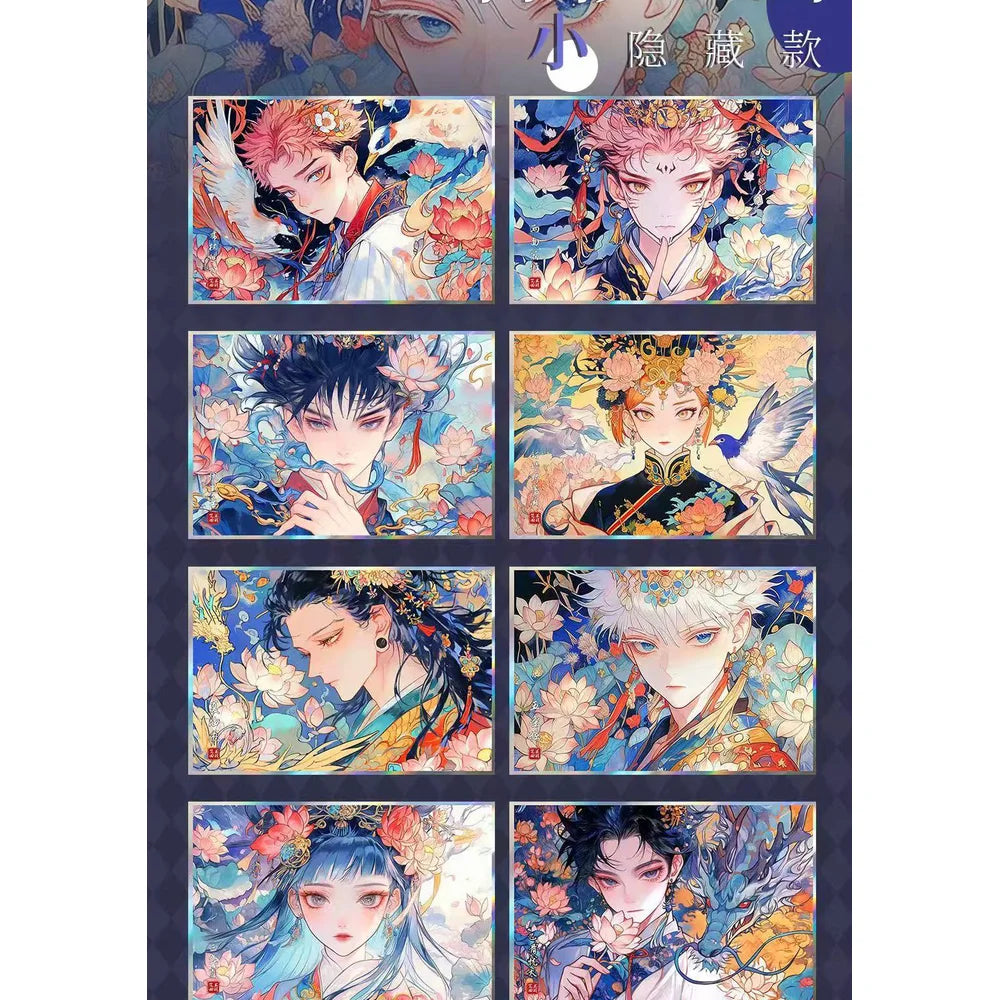 Vente en gros Fanxing Club Jujutsu Kaisen Collection Cartes Anime Japonais Booster Box Tcg Carte Jouet Loisirs Cadeaux