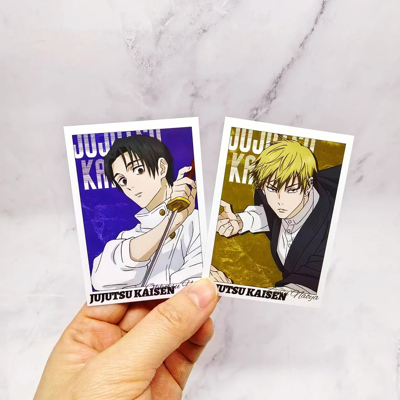 10pcs Anime Jujutsu Kaisen Photo Card Yuji Itadori Yuta Okkotsu Kinji Hakari Hiromi Higuruma Zenin Naoya DIY Postcard Bookmark