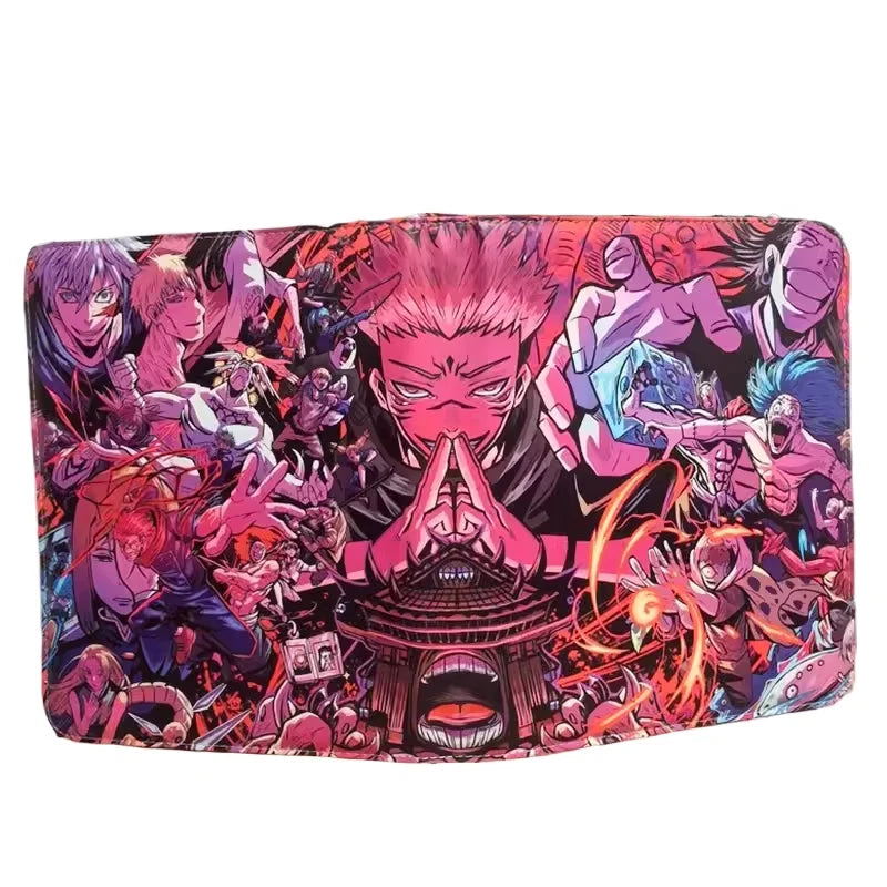 Jujutsu Kaisen Anime Collection Card Album Book Folder Phantom Parade 900pcs Zipper Card Binder Holder Toy Gift