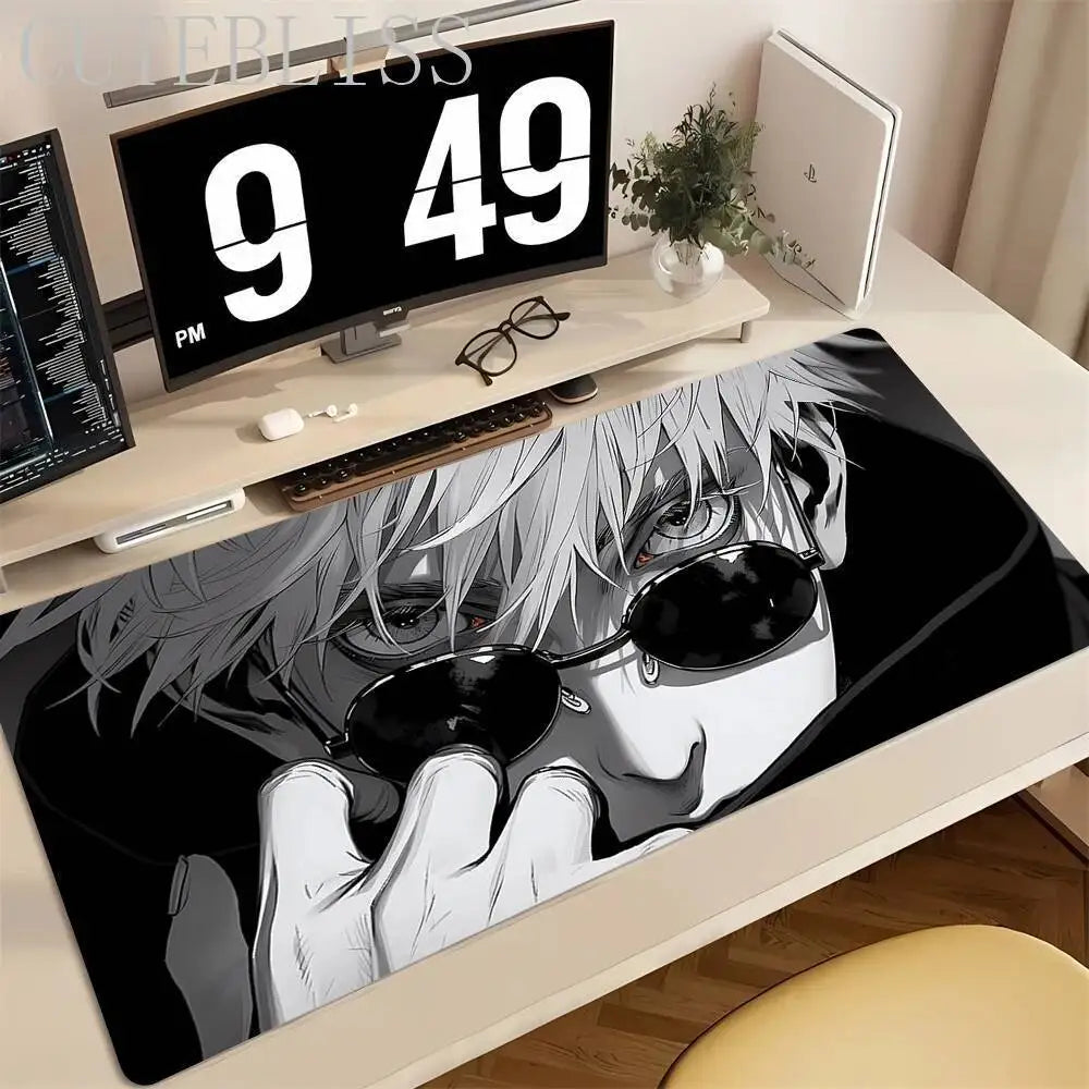 Hot Anime Jujutsu Kaisen Large Mouse Pad Ryomen Sukuna MousePads Computer Gaming Peripheral Accessories Desk Mat XXL 40x90CM