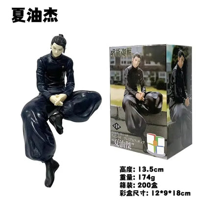 11cm New Gojo Satoru Anime Jujutsu Kaisen Action Figure Itadori Yuji Seated Noodle Stopper Model Toys Japanese Dolls Hobbies  - Jujutsu Kaisen Merch - Free Shipping Buy Now