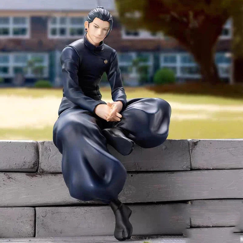 Anime Megumi Jujutsu Kaisen Nanami Figures GK Satoru Gojo Geto Suguru Sitting Look Up Toji Figure PVC Model Collection Toy Gifts - Jujutsu Kaisen Merch - Free Shipping Buy Now
