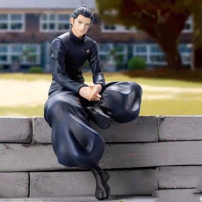 Anime Megumi Jujutsu Kaisen Nanami Figures GK Satoru Gojo Geto Suguru Sitting Look Up Toji Figure PVC Model Collection Toy Gifts - Jujutsu Kaisen Merch - Free Shipping Buy Now