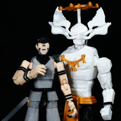 3D Printed Jujutsu Kaisen Ryomen Mahoraga Toys Action Figures Anime Multi-Jointed Shapeshift Mannequin Model Ornaments Gifts - Jujutsu Kaisen Merch - Free Shipping Buy Now
