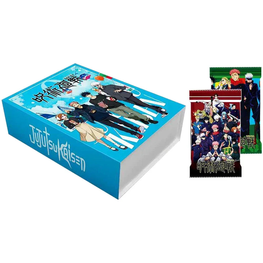 Jujutsu Kaisen Ryomen Sukuna Card Itadori Yuji Fushiguro Megumi Satoru Gojo Collectible Anime Cards Children Toy Gifts