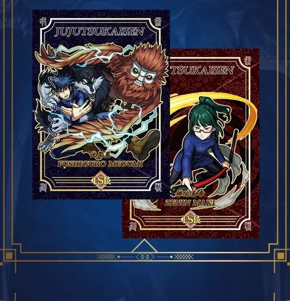 Carte Jujutsu Kaisen Gojo Satoru Fushiguro Megumi Itadori Yuji Warlock, carte de théâtre comique SKP NP, carte de Collection, jouet cadeau pour enfant