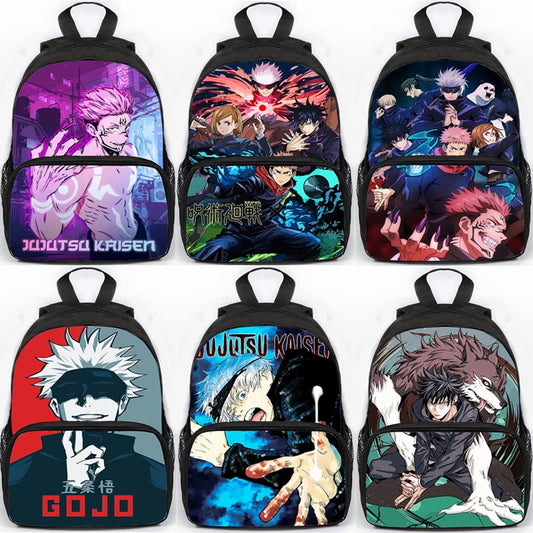 Sac à dos étanche pour écoliers, garçons et filles, motif Anime Jujutsu Kaisen, Gojo Satoru Tops, Yuji Itadori, pour ordinateur portable