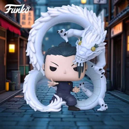 Funko Pop Animation Jujutsu Kaisen Suguru Geto with Curse Dragon Vinyl Figure Collectible Desktop Ornament Gift for Anime Fans