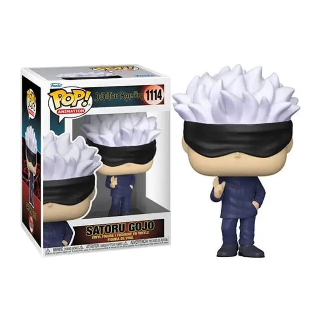 Funko Pop Jujutsu Kaisen Megumi Fushiguro 1112#Nobara Kugisaki 1884# SATORU GOJO 1114#1137#1885# Yuji1163#Vinyl Action Figures