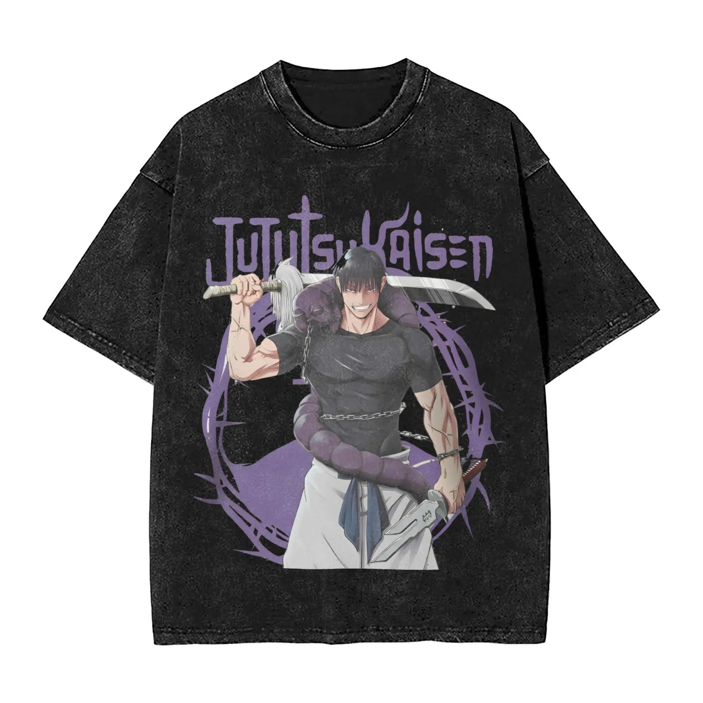 Summer Jujutsu Kaisen Choso girl dinner anime  Washed T Shirt Merch Oversize T-Shirts  for Men Women Tee - Jujutsu Kaisen Merch - Free Shipping Buy Now