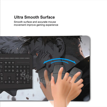 Hot Anime Jujutsu Kaisen Large 40x90CM Mouse Pad XXL Ryomen Sukuna MousePad handsome Computer Gaming laptop Accessories Desk Mat