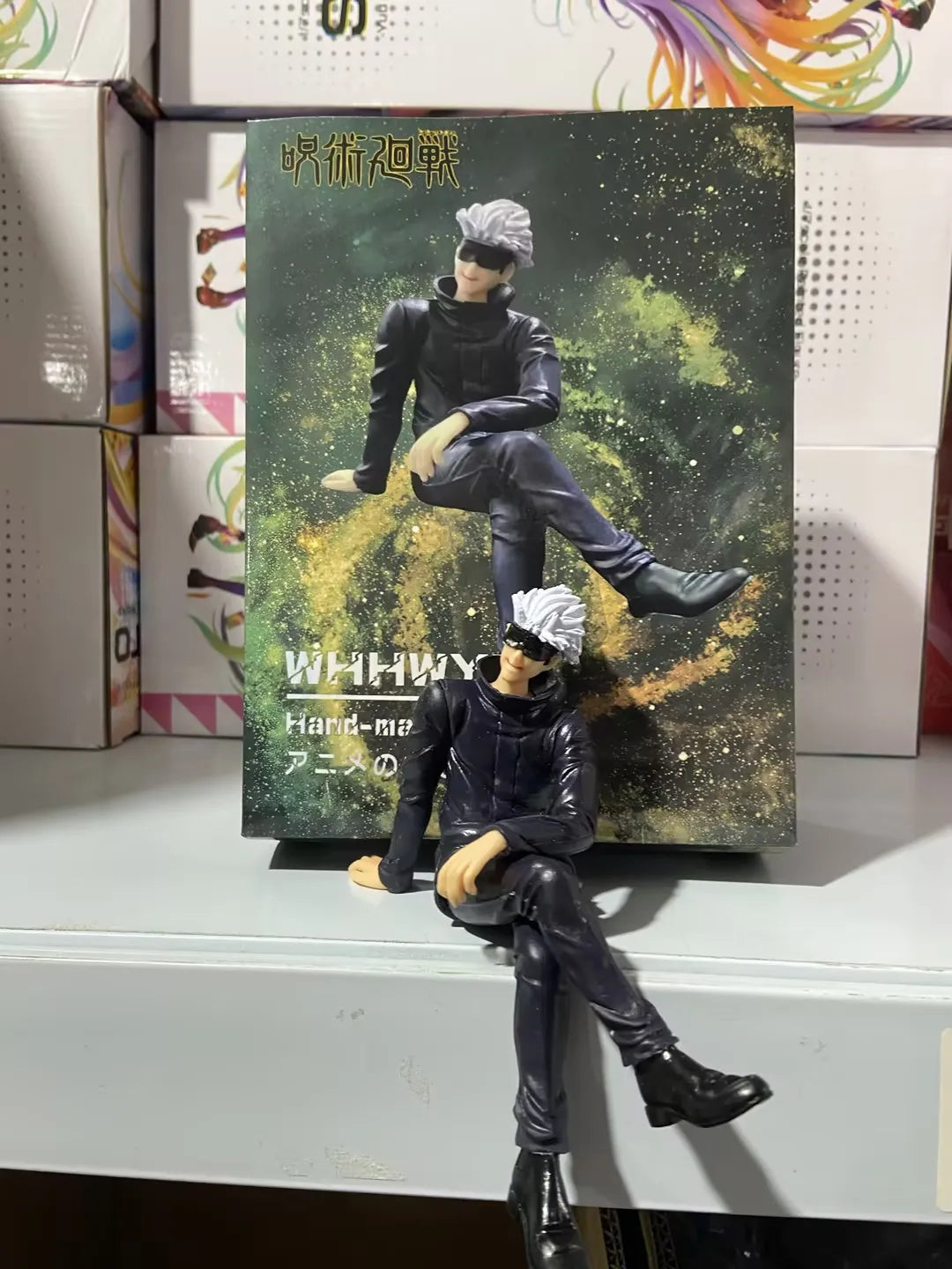 11cm New Gojo Satoru Anime Jujutsu Kaisen Action Figure Itadori Yuji Seated Noodle Stopper Model Toys Japanese Dolls Hobbies  - Jujutsu Kaisen Merch - Free Shipping Buy Now