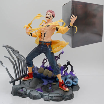 27cm Jujutsu Kaisen Ryomen Sukuna Anime Figure Gojo Satoru/Yuta Okkotsu Action Figure Suguru Geto Figurine Model Doll Toys Gifts - Jujutsu Kaisen Merch - Free Shipping Buy Now