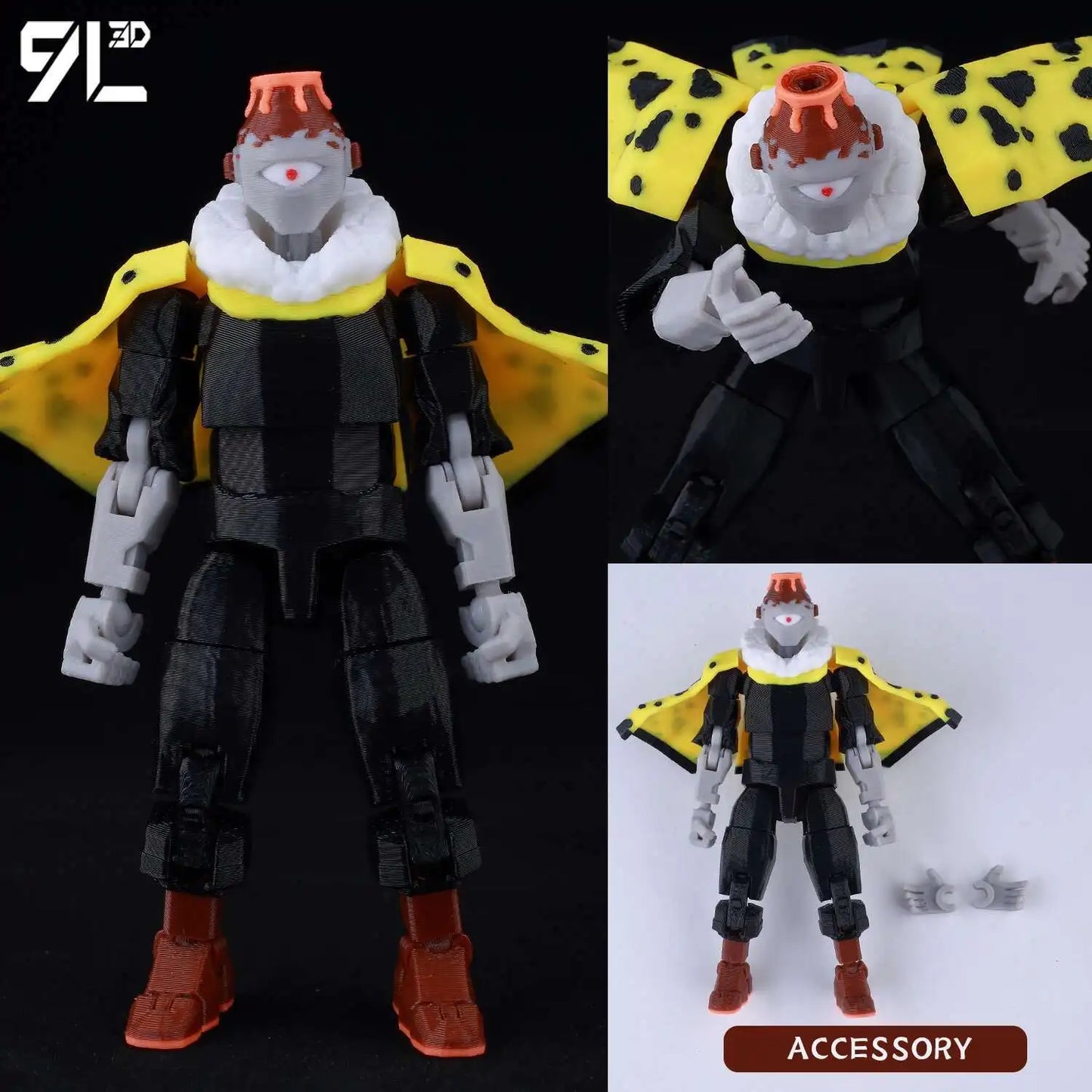9L3D Printed Anime Jujutsu Kaisen Sukuna Yuji Yuta Satoru Gojo Lucky Dummy 13 Movable Shapeshift Action Figures Mannequin Toys - Jujutsu Kaisen Merch - Free Shipping Buy Now