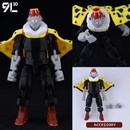 9L3D Printed Anime Jujutsu Kaisen Sukuna Yuji Yuta Satoru Gojo Lucky Dummy 13 Movable Shapeshift Action Figures Mannequin Toys - Jujutsu Kaisen Merch - Free Shipping Buy Now
