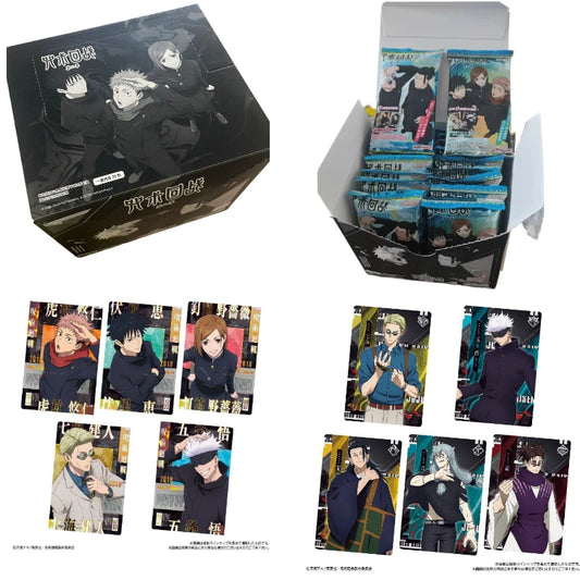 Jujutsu Kaisen Card Gojo Satoru Fushiguro Megumi Itadori Yuji Warlock Japanese Anime Character Games Collection Card Toy Gift