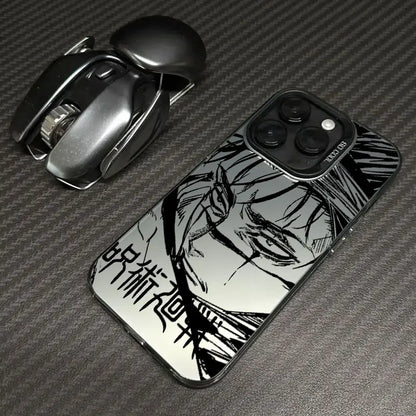Coque antichoc Jujutsu Kaisen Choso ART pour Apple iPhone 16e, 16, 14, 15, 13, 11 Pro Max, 15 Plus, 12 Mini, 16e