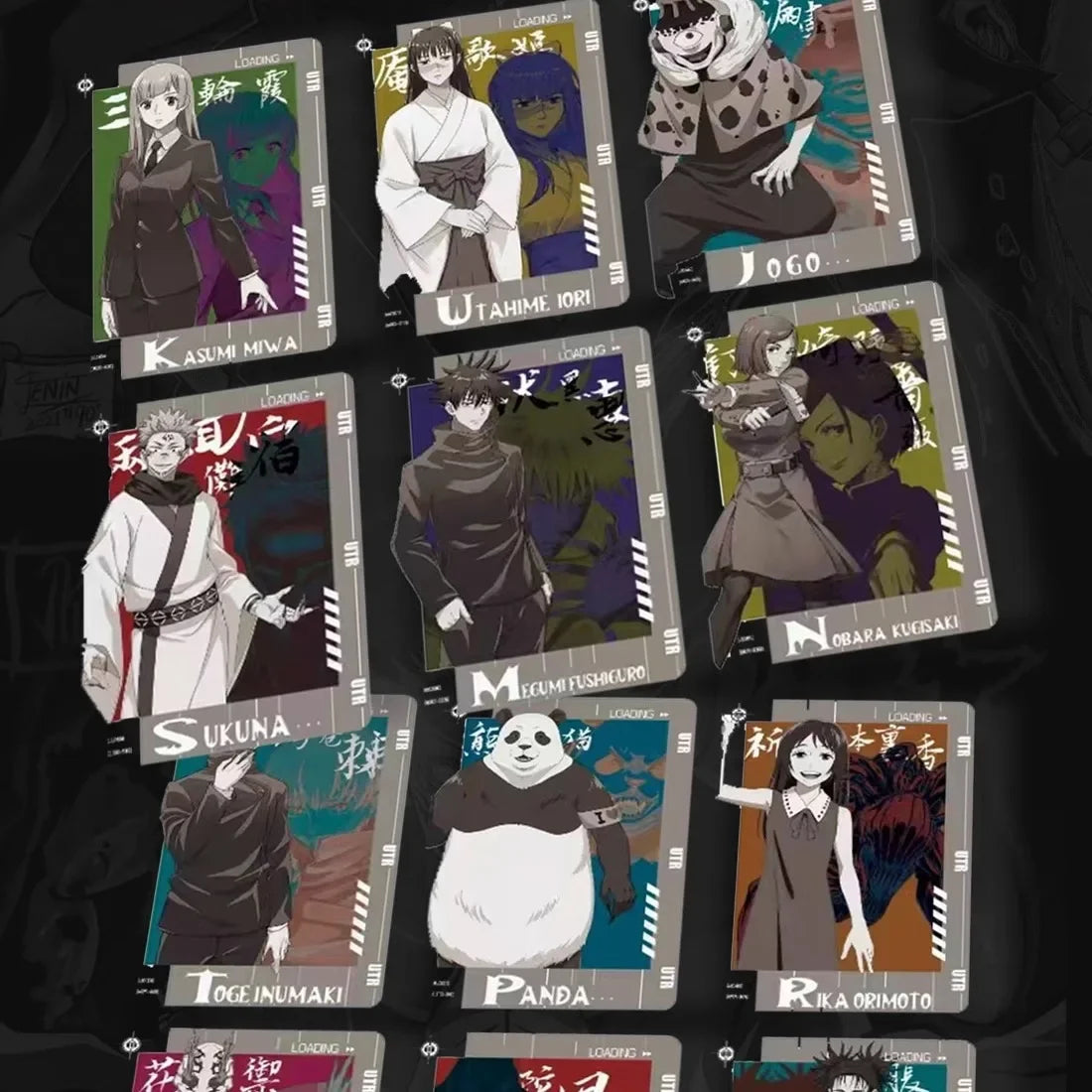 Jujutsu Kaisen Trading Cards Booster Box - Official Yuji Itadori Satoru Gojo Yuta Okkotsu Ryomen Sukuna Anime Collectible Cards