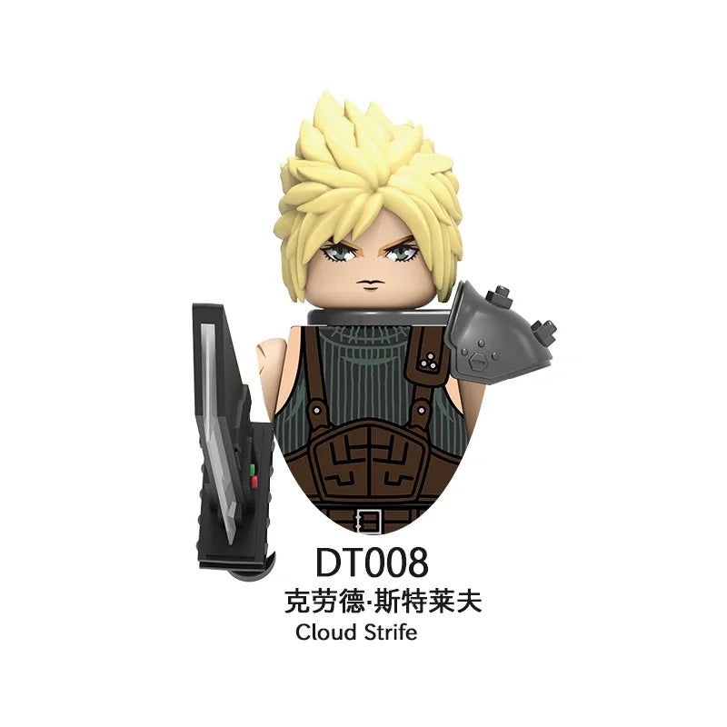 Game Series mini Characters Cartoon Action Figures Building Blocks Assembly Scene Bricks Accessories Dolls Toys Gifts DT8903