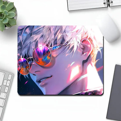 Jujutsu Kaisen Anime Mouse Pad Art Gaming Gamer Animal Small Rubber Locking Edge Large Computer MousePad Laptop Desk Pad