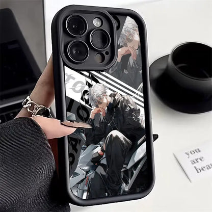 Jujutsu Kaisen Gojo Satoru housse en Silicone pour Motorola MOTO Edge 40 50 Pro Fusion Ultra G85 G35 G75 G05 G84 G15 G34 E14