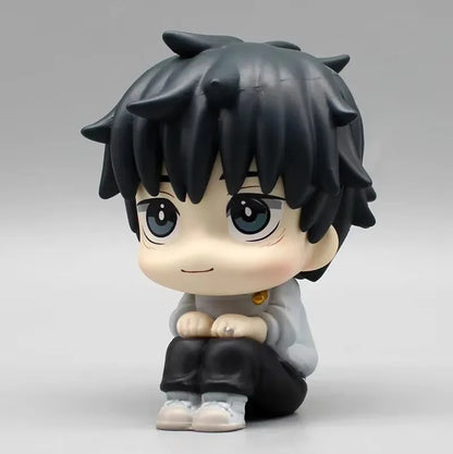 Anime Megumi Jujutsu Kaisen Nanami Figures GK Satoru Gojo Geto Suguru Sitting Look Up Toji Figure PVC Model Collection Toy Gifts - Jujutsu Kaisen Merch - Free Shipping Buy Now