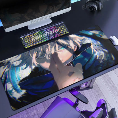 Hot Anime Jujutsu Kaisen Large 40x90CM Mouse Pad XXL Ryomen Sukuna MousePad handsome Computer Gaming laptop Accessories Desk Mat