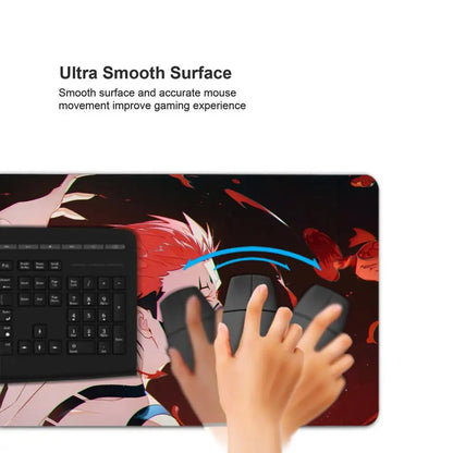 Hot Anime Jujutsu Kaisen Large Mouse Pad Ryomen Sukuna MousePads Computer Gaming Peripheral Accessori