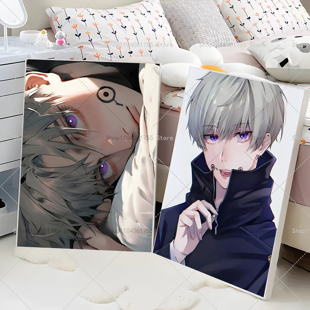 1PC Anime Jujutsu Kaisen Inumaki Toge Poster Self-adhesive Art Waterproof Paper Sticker Coffee House Bar Room Wall Decor