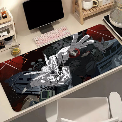 MahoRaga Mouse Pad Cartoon Anime Gaming J-Jujutsu Kaisen Mousepad Non-Slip Rubber Base Desk Mat for Computer Laptop Office Home