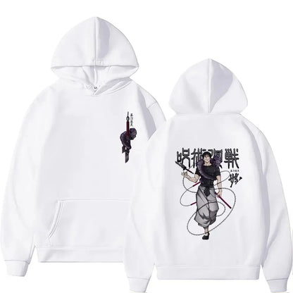 Japanese Anime Family Hoodies Jujutsu Kaisen Fushiguro Toji Graphic Male Fashion Manga Streetwear Men Women  Sweatshirt - Jujutsu Kaisen Merch - Free Shipping Buy Now