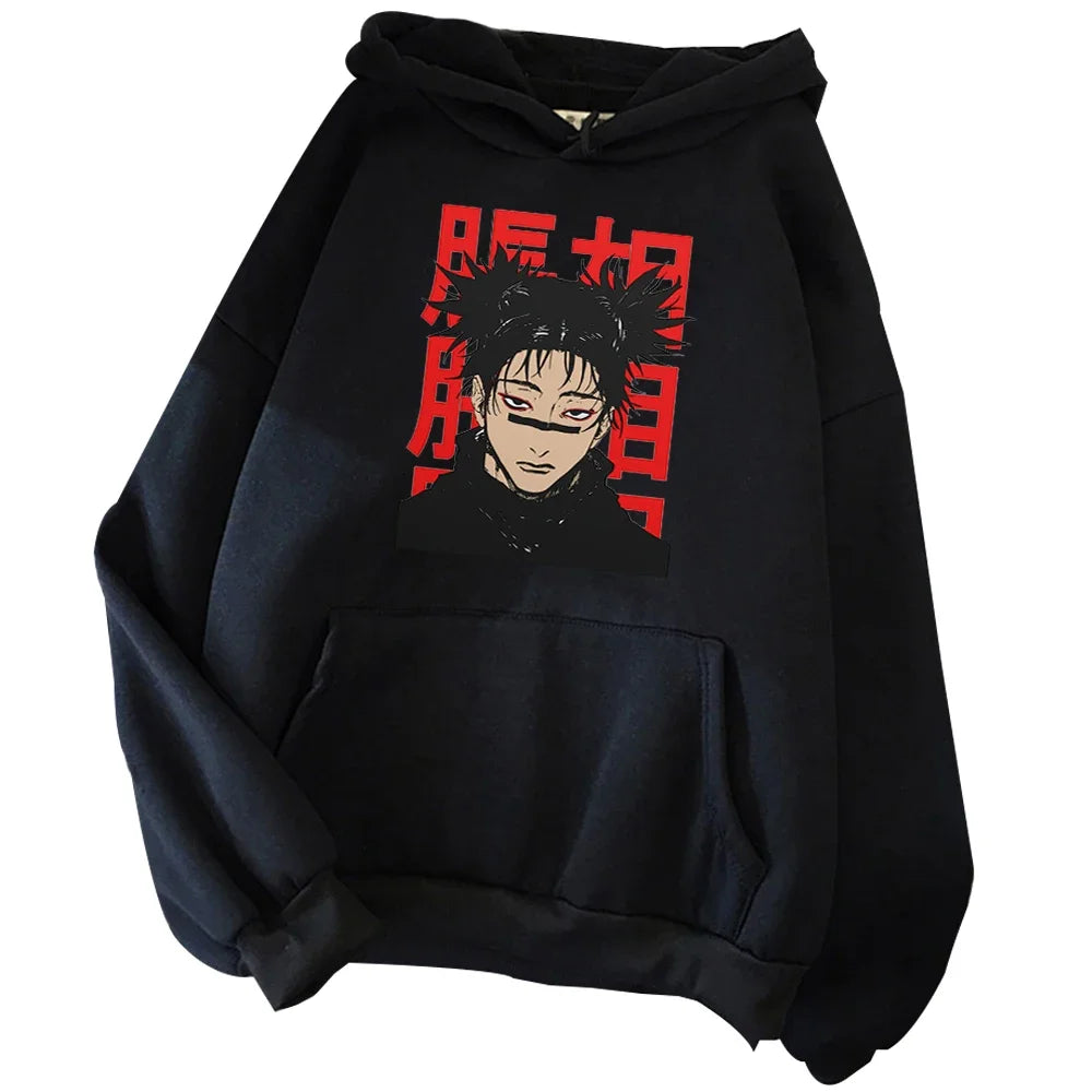 Jujutsu Kaisen Anime Men's and Women's Hooded Sportswear Street Clothing Printed Choso Long Sleeve Harajuku Style - Jujutsu Kaisen Merch - Free Shipping Buy Now