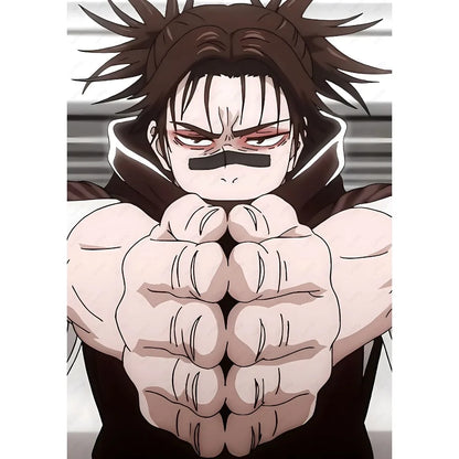 Japan Choso Jujutsu Kaisen Anime Poster Sticky Wall Art Printing Waterproof Home Living Bed Room Bar Aesthetic Decor