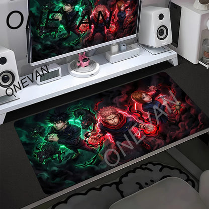 Hot Anime Jujutsu Kaisen Large Mouse Pad Ryomen Sukuna Mousepad Pc Computer Gaming Laptop Accessories Desk Mat Non-slip Carpet