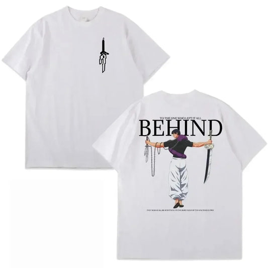 Anime Jujutsu Kaisen Fushiguro Toji To The One Who Lfft It All Behind Graphic T Shirt Men Women Casual Harajuku T-shirt Y2k Tops - Jujutsu Kaisen Merch - Free Shipping Buy Now
